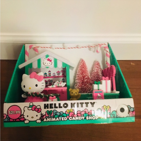NEW HELLO KITTY CHRISTMAS ANIMATED CANDY SHOP - Picture 3 of 5